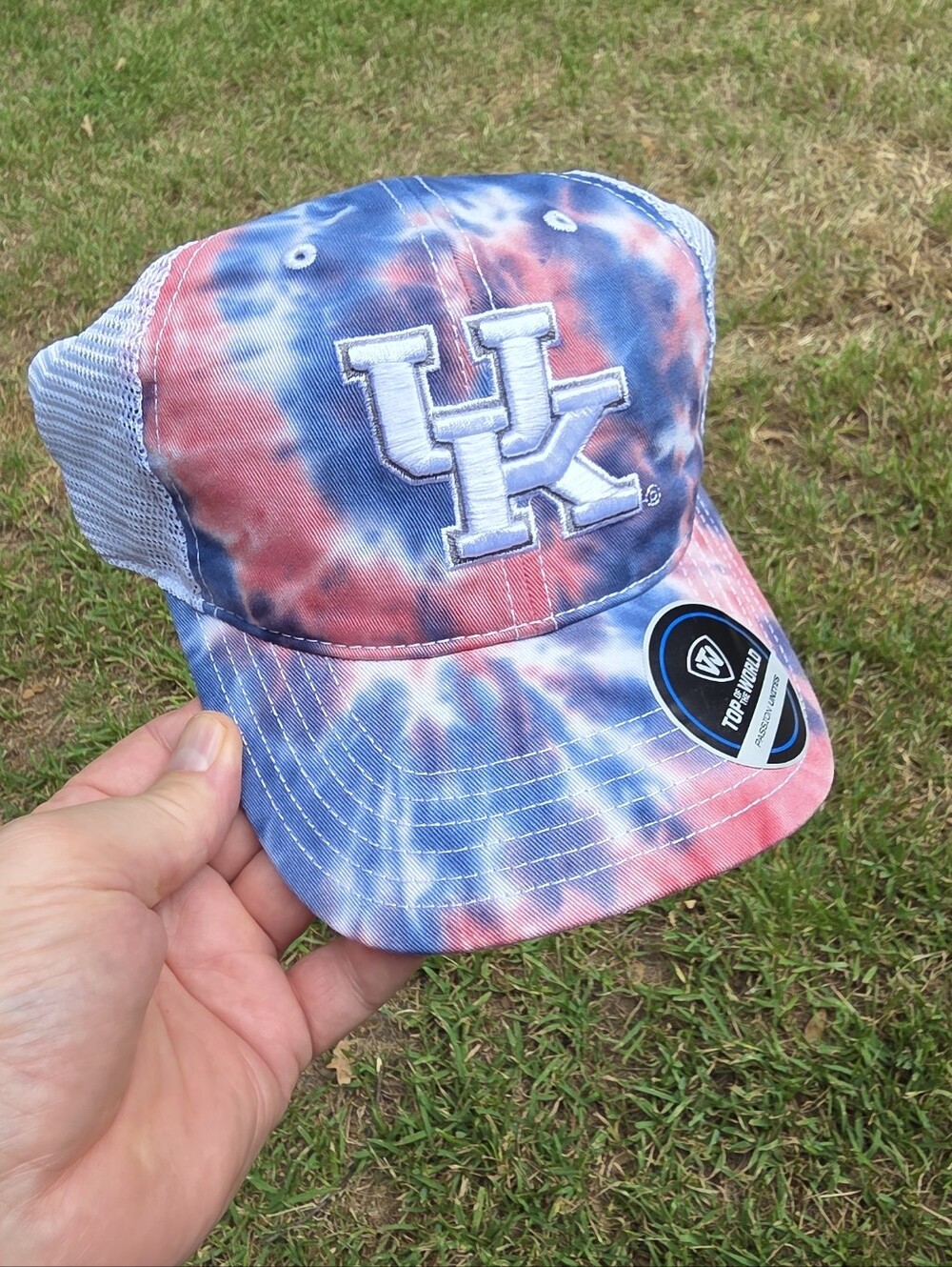 KENTUCKY WILDCATS|Top Of The World|One Hat Trick|Adjustable Tye-Dye|Snap